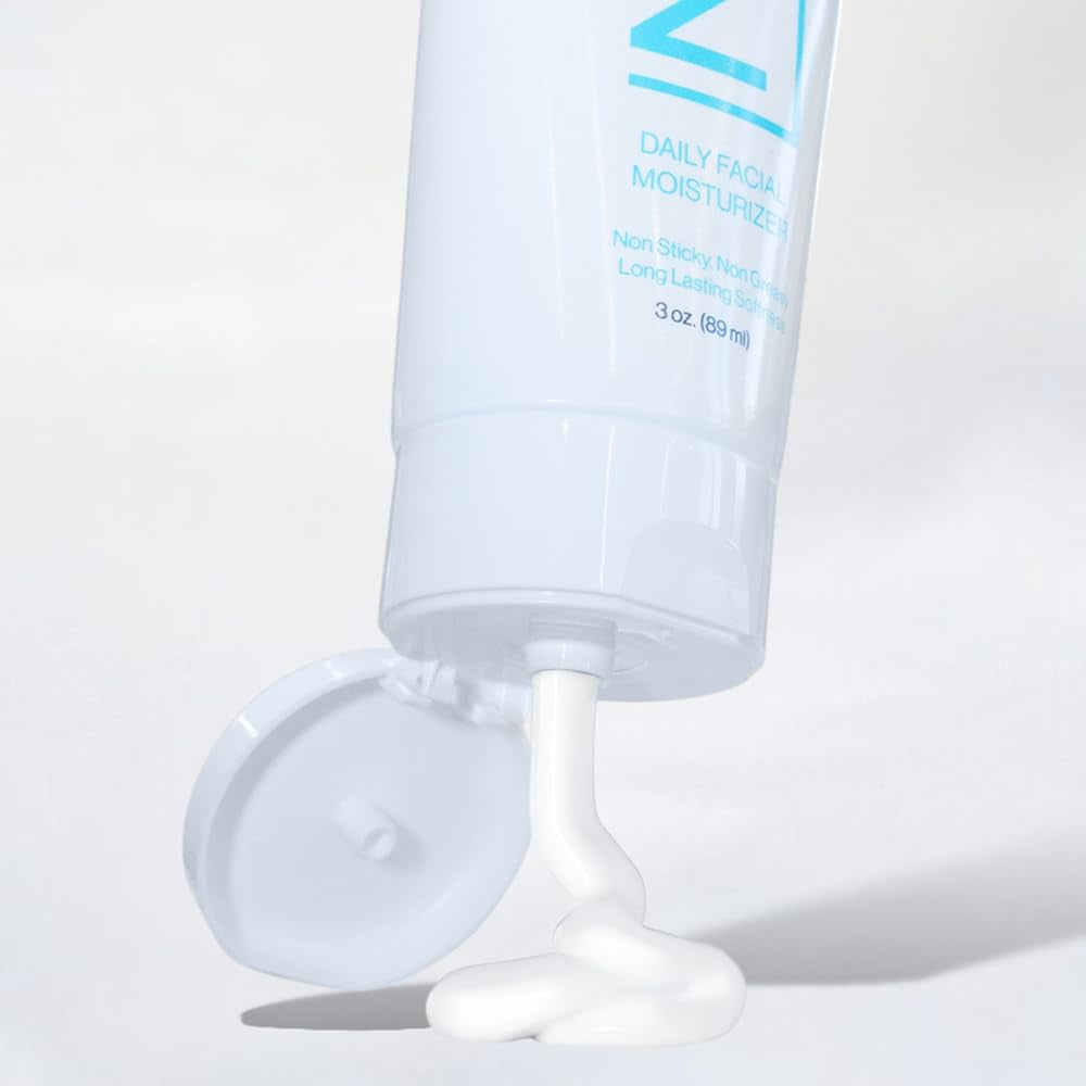 Daily Facial Moisturizer | All Skin Types | Face Cream | Hypoallergenic | Sensitive Skin | Normal to Oily | Water Based | Vegan