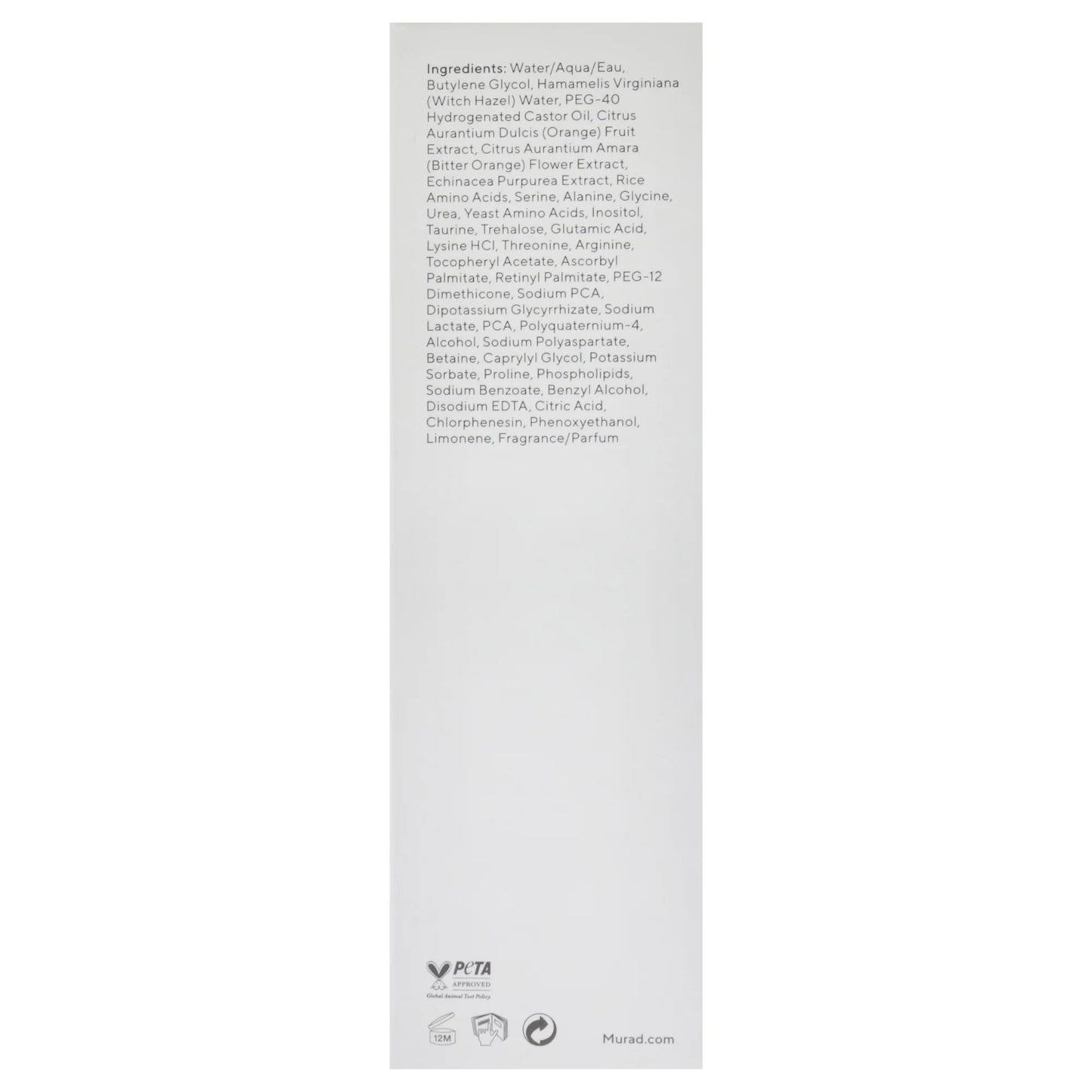 Essential-C Toner , 6 Oz Toner