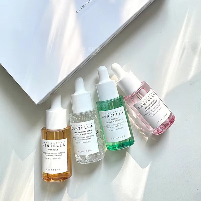 Skin1004 Angel Skin Care Centella Four-Color Repair Essence Ampoule Facial Whitening and Moisturizing Korean Skin Care Products