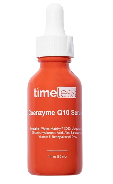 Coenzyme Q10 Serum - Skin Care Serum for Smoothing - Fragrance-Free - Coenzyme Q10 - with Hyaluronic Acid - 1 Oz